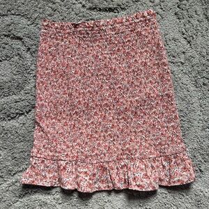 Abercrombie & Fitch Floral Mini Skirt